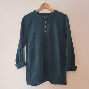 Green Henley Shirt